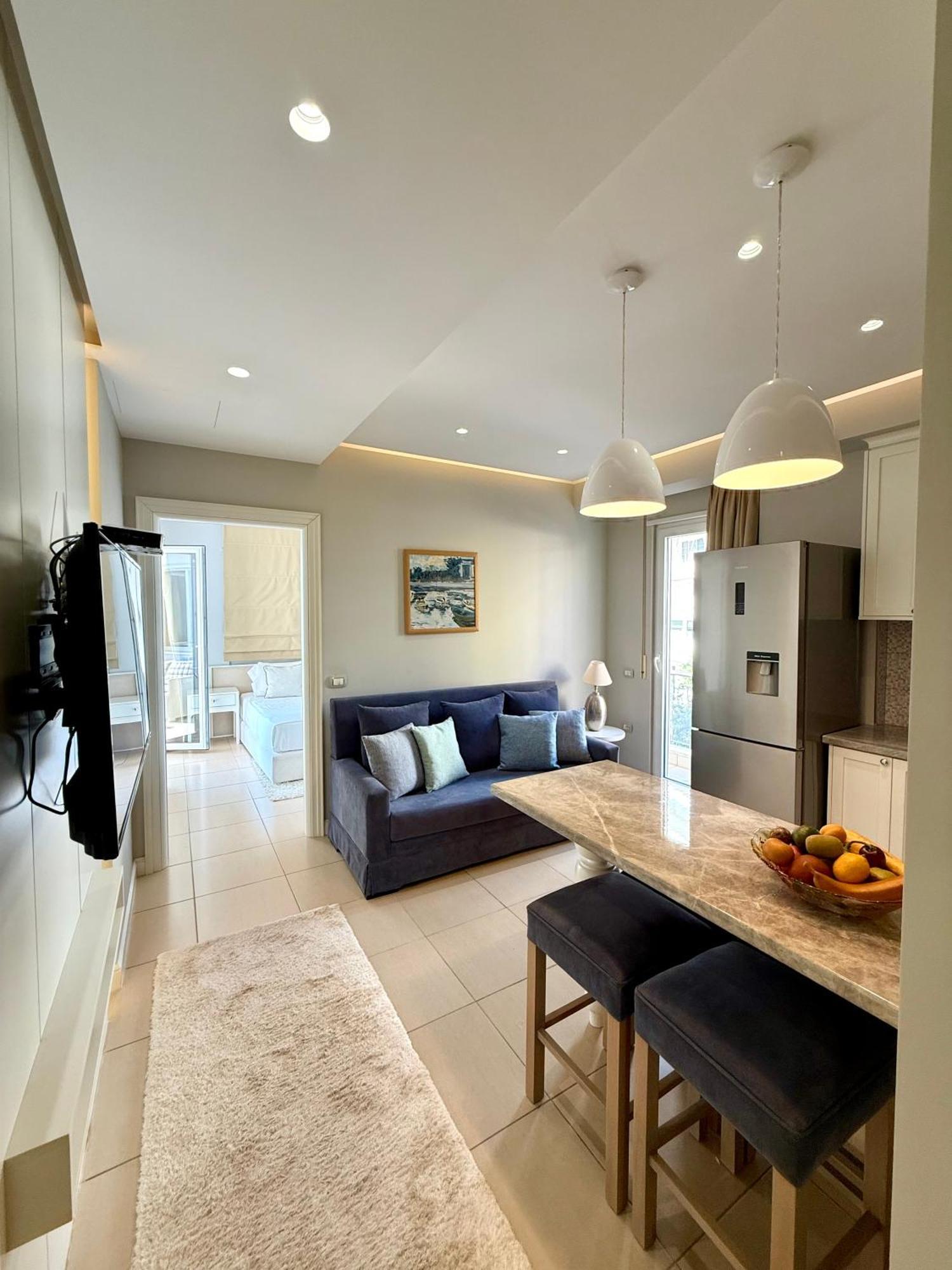 Limani Deluxe Apartments ซารานเดอ ภายนอก รูปภาพ