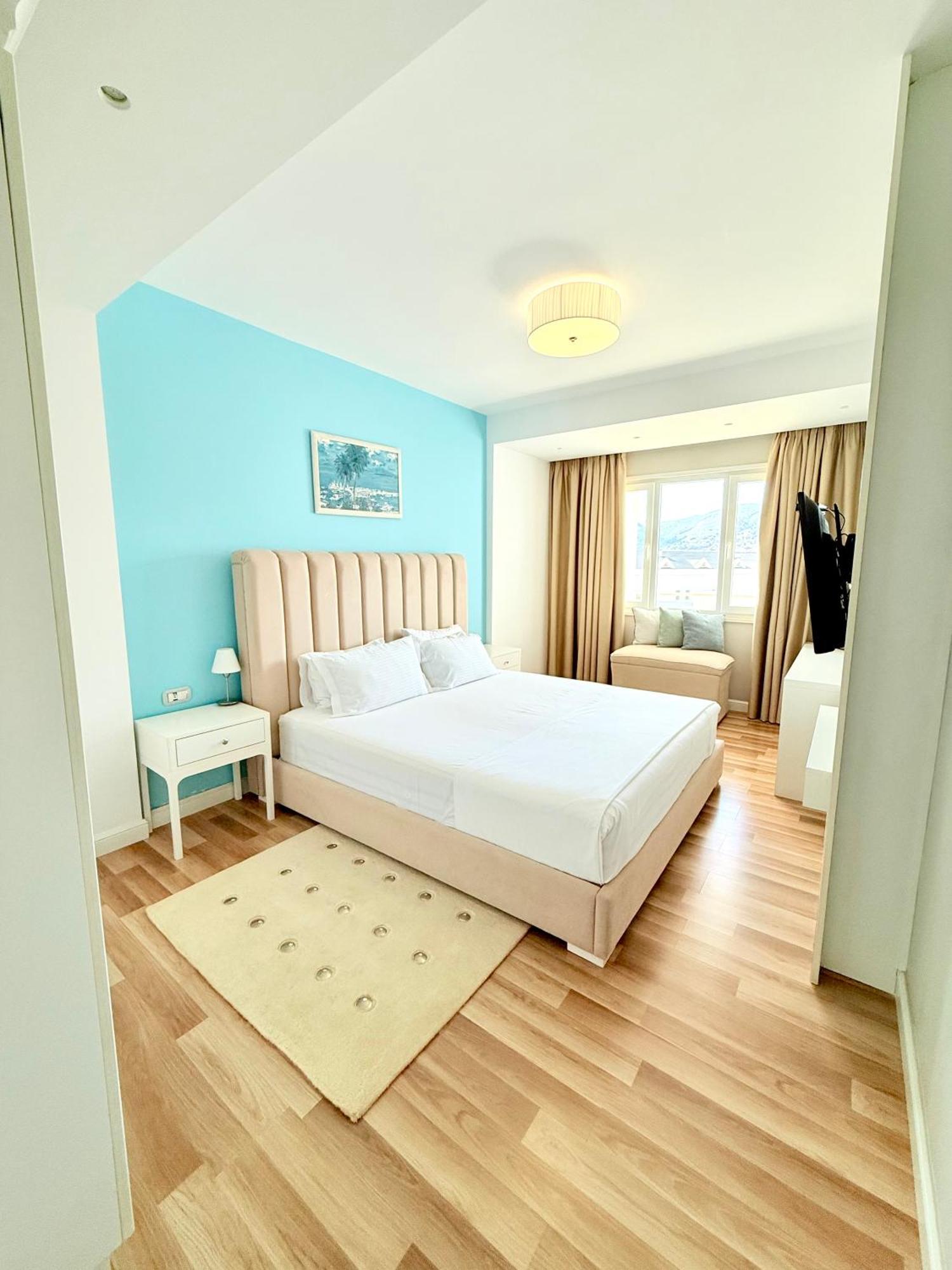 Limani Deluxe Apartments ซารานเดอ ภายนอก รูปภาพ