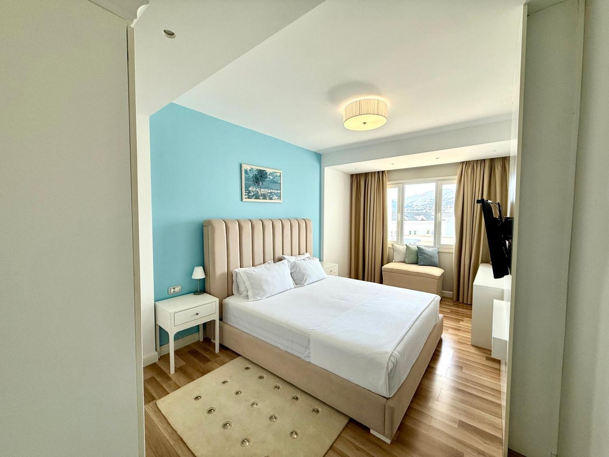 Limani Deluxe Apartments ซารานเดอ ภายนอก รูปภาพ